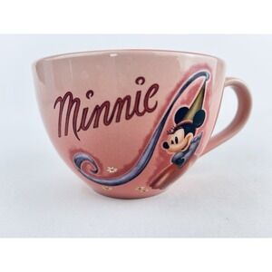 Minnie Mouse Jumbo Mug Pink DisneyStore Princess Large Tea Cup Cafe Coffee Cocoa